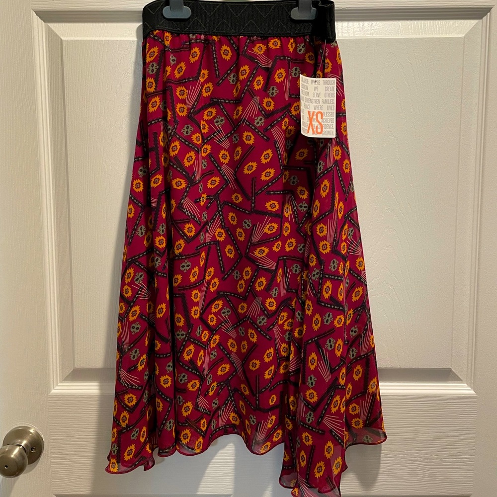 Lularoe Lola Skirt Size XS - Picture 1 of 3